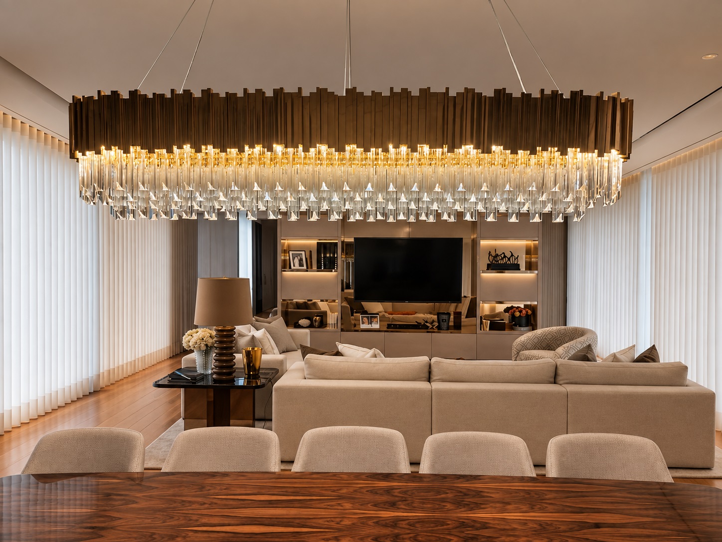 Lustre por medida SILVALIGHT