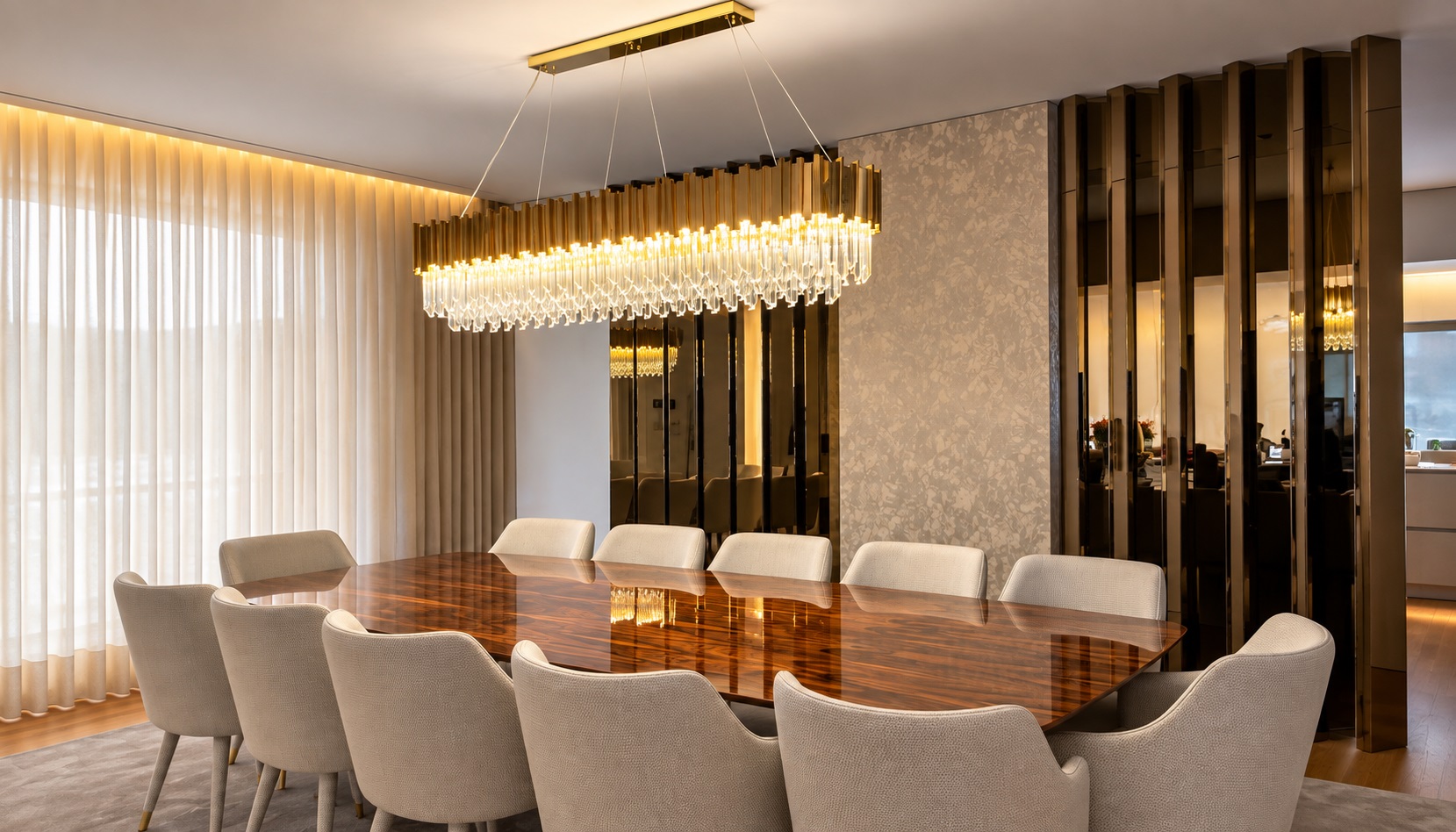Lustre por medida SILVALIGHT